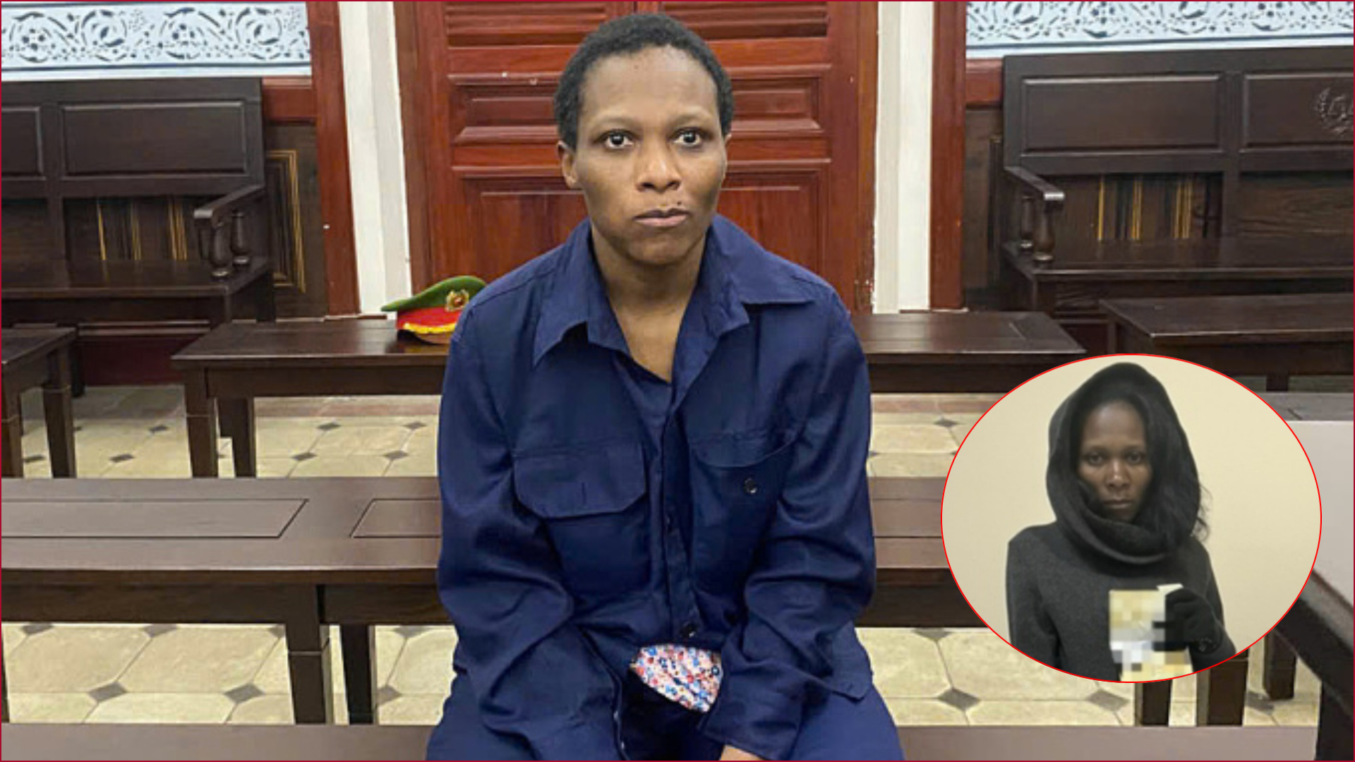 Margaret Nduta (pictured) is facing a death sentence in Vietnam.